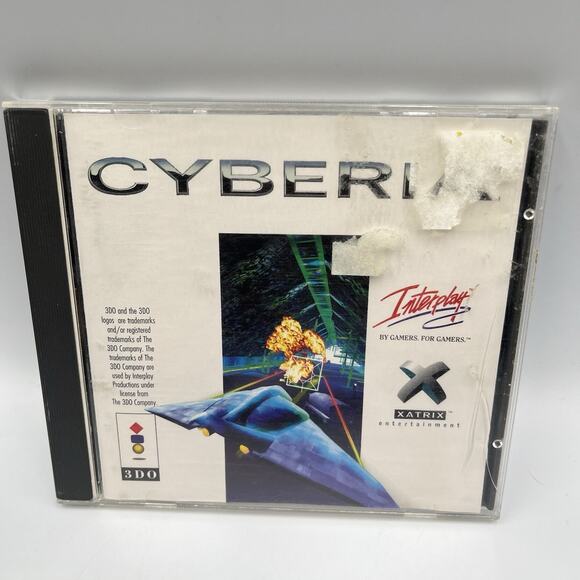 Cyberia Panasonic 3DO Video Game Mint Disc! Tested